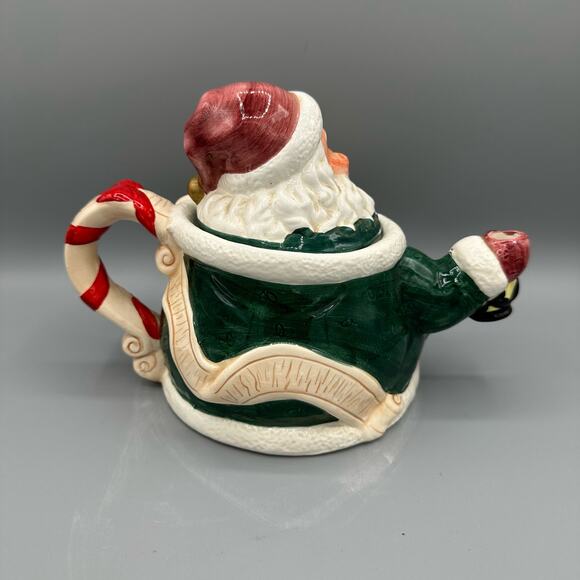 Vintage Santa Claus Tea Pot Christmas Decor - Picture 7 of 8